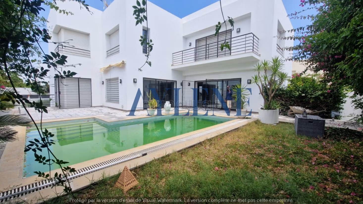 Villa S5 with swimming pool in Gammarth