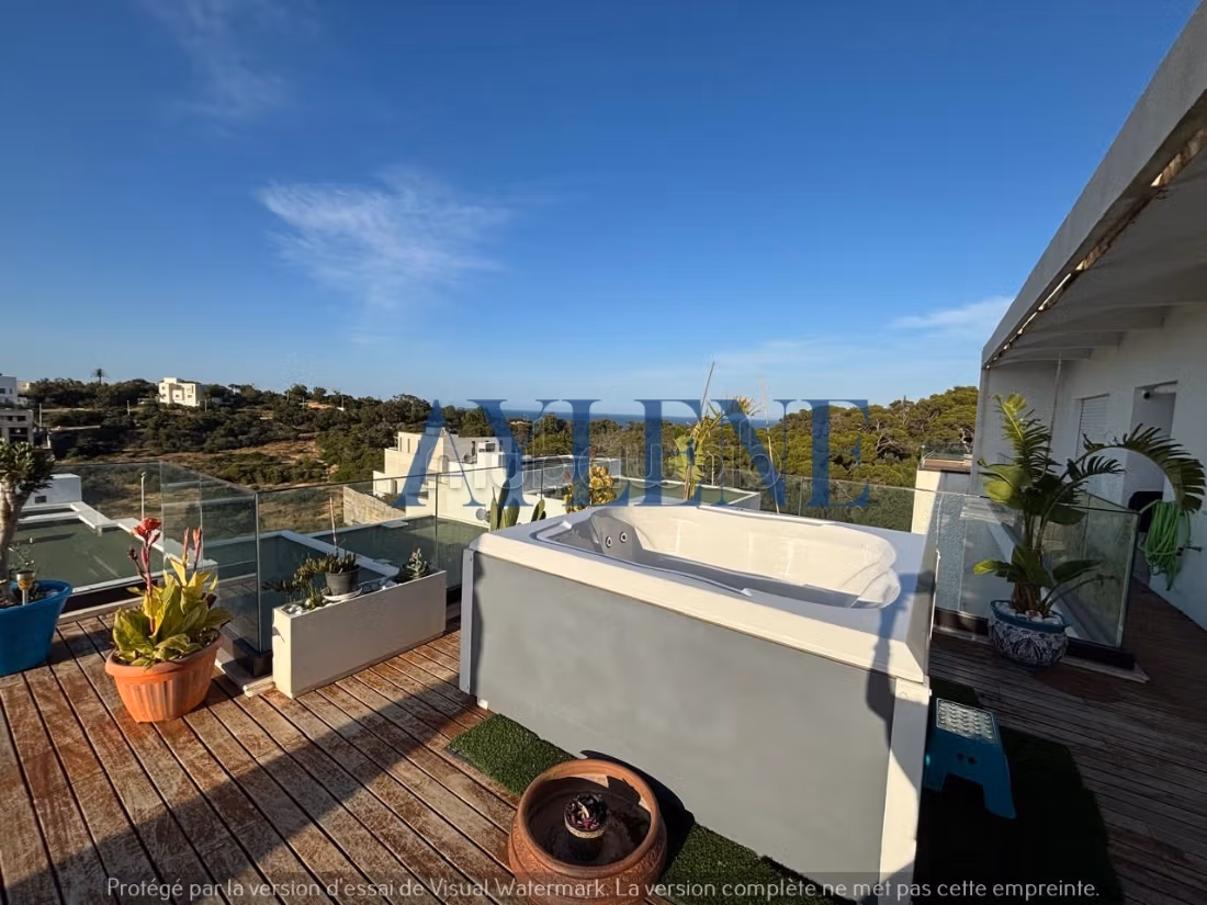 PENTHOUSE S3 in affitto a Gammarth con terrazza