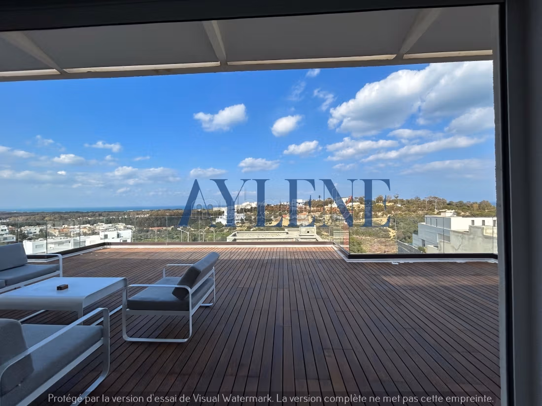 PENTHOUSE S3 in affitto a Gammarth con terrazza