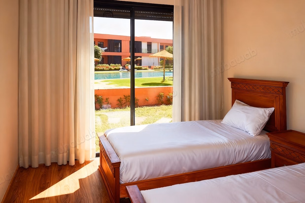 Bel appartement avec jardin privatif au Noria Golf Resort