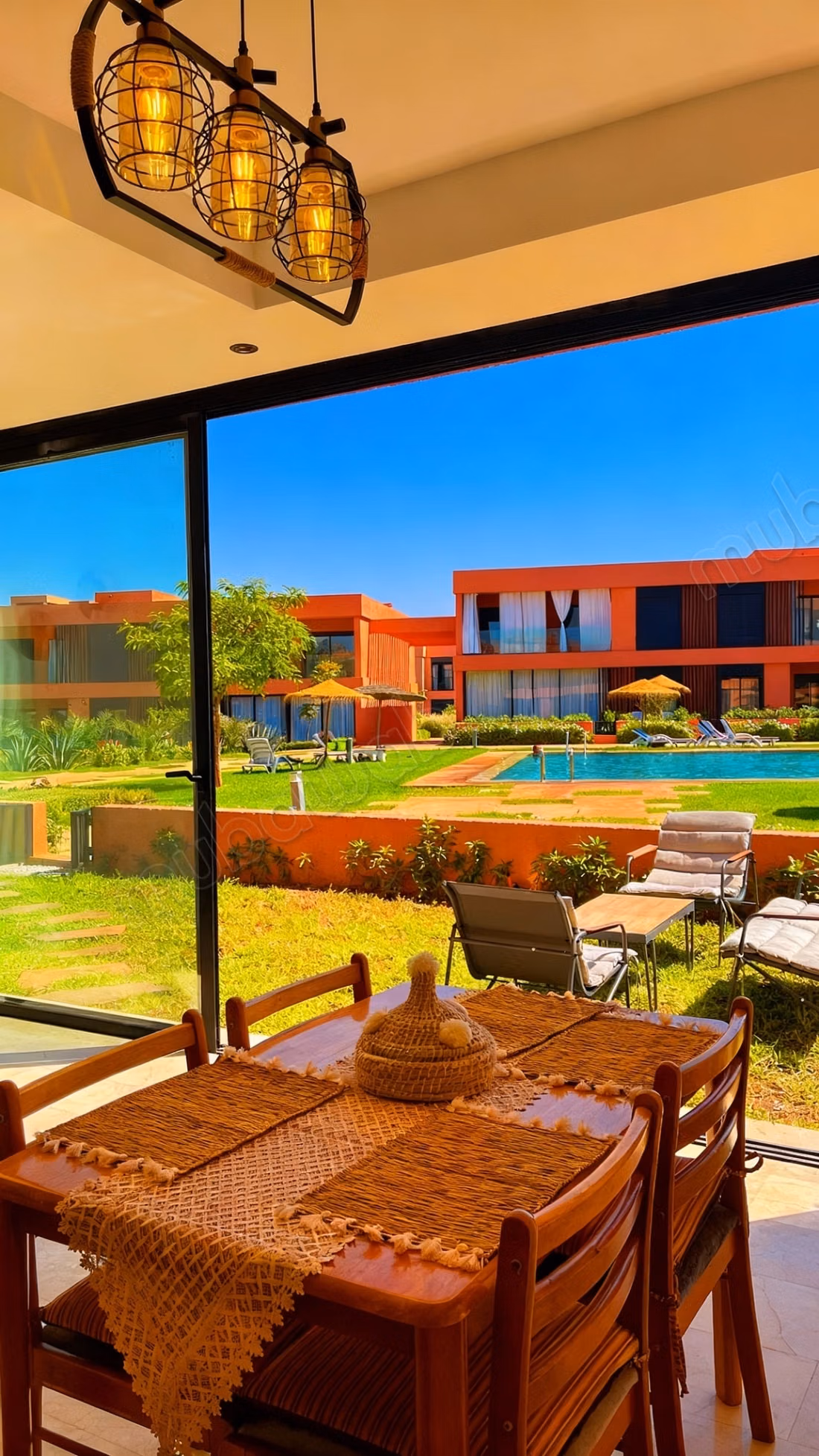 Bel appartement avec jardin privatif au Noria Golf Resort