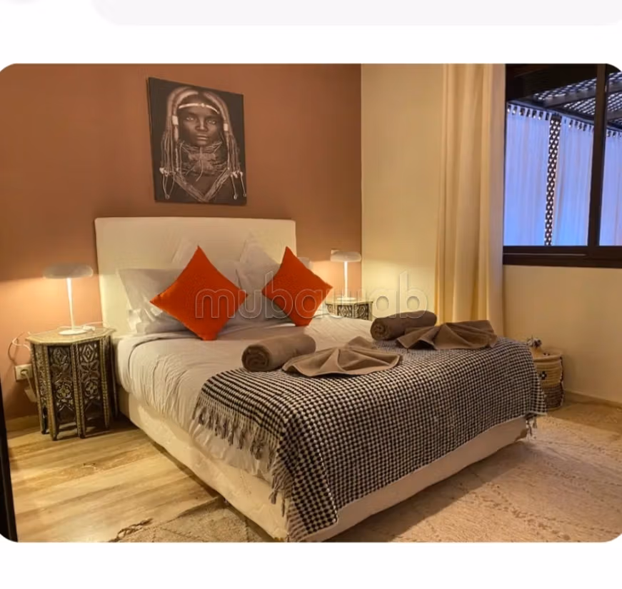 LOCATION LONGUE DURÉE – Bel appartement 63 m² terrasse 35 m² – Parking privé – Cœur de Gueliz AU CŒUR VIVANT DE GUELIZ — 2