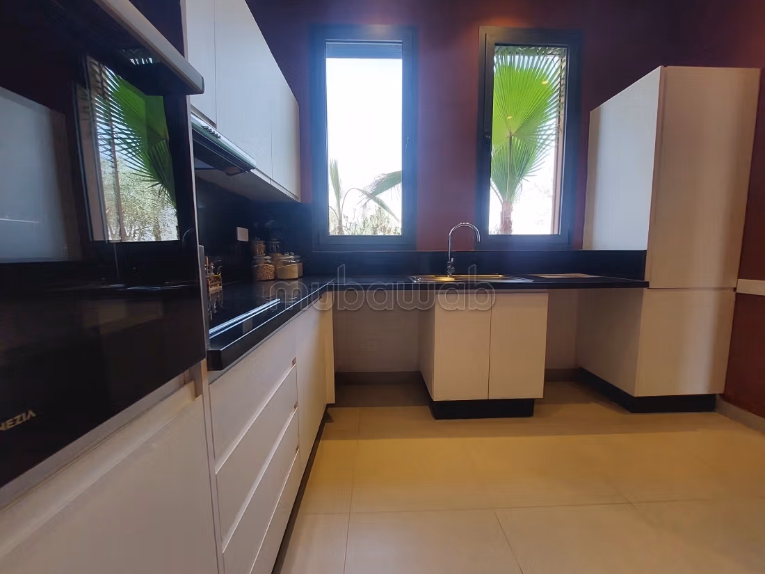 En construction villa palmeraie