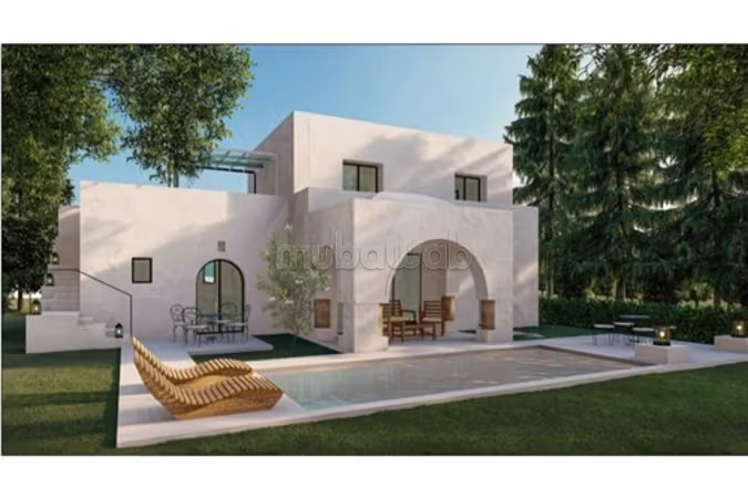 A Vendre Villa Avec Piscine à Hammamet Nord