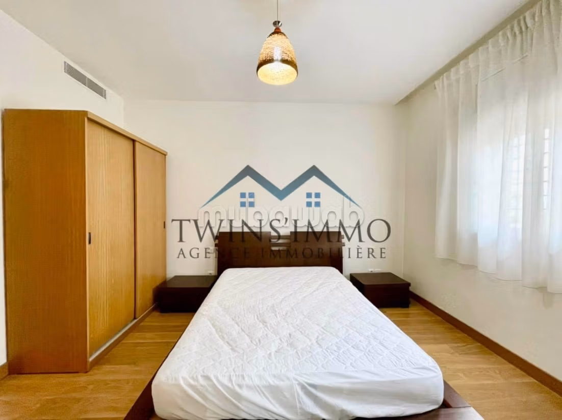 Appartamento S3 arredato con giardino a La Marsa
