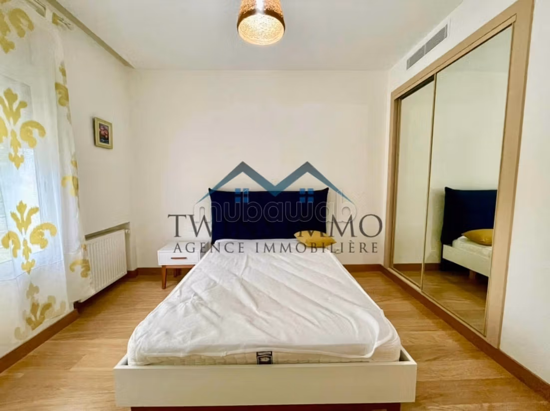 Appartamento S3 arredato con giardino a La Marsa