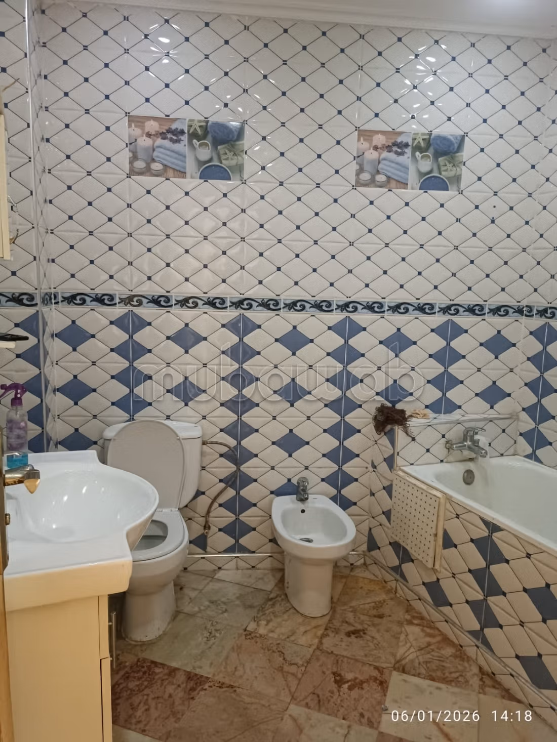 Apprt avec 3 ch à 2 mars pour location