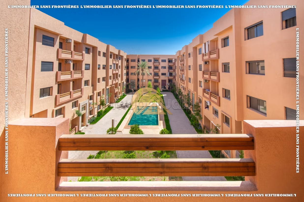 Appartement vide neuf à louer à Semlalia, Marrakech – 2ᵉ étage – 108 m²