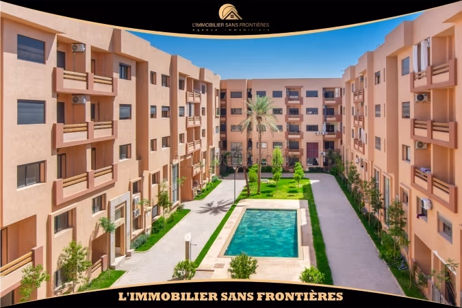 Appartement vide neuf à louer à Semlalia, Marrakech – 2ᵉ étage – 108 m²
