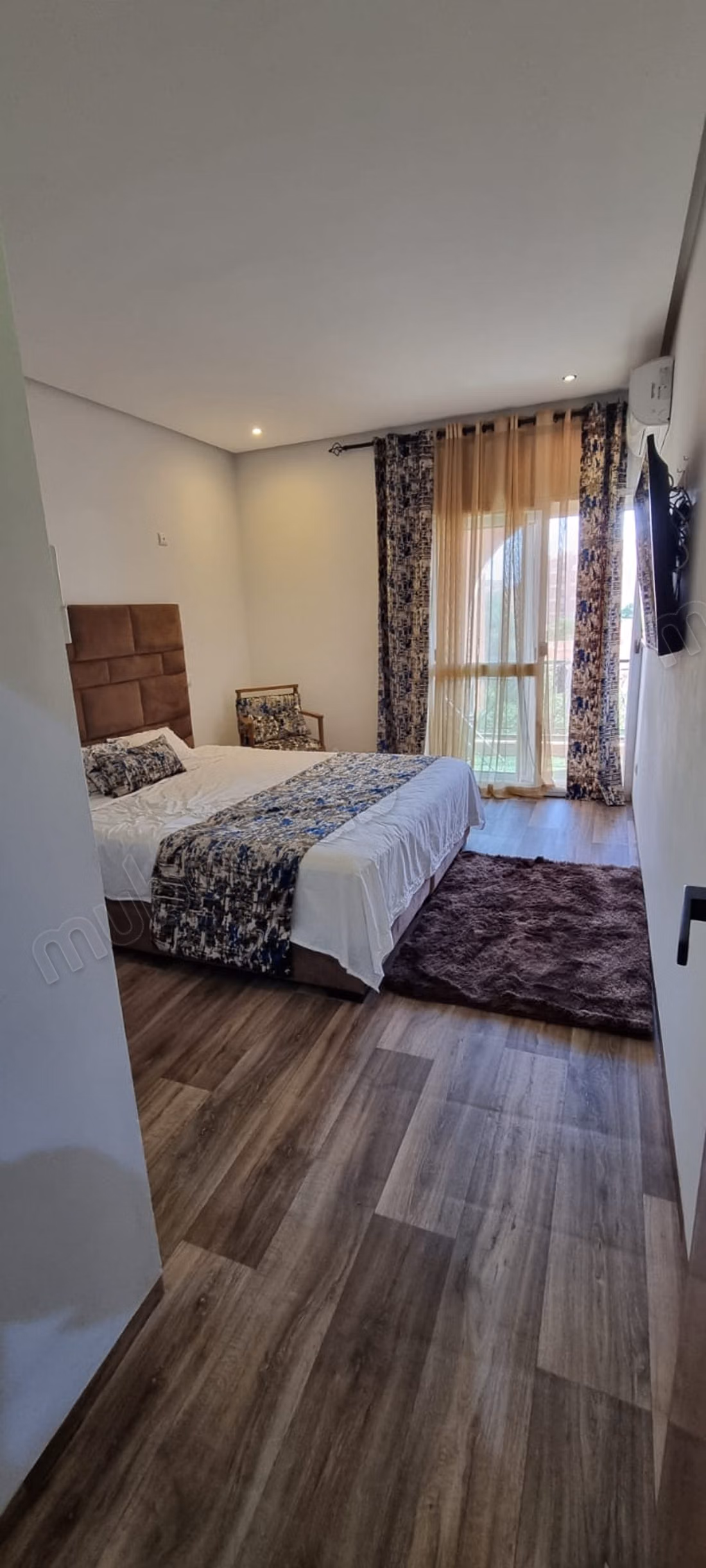 Appart meublé hivernage modern ch 214 M 3 CH 3 WC