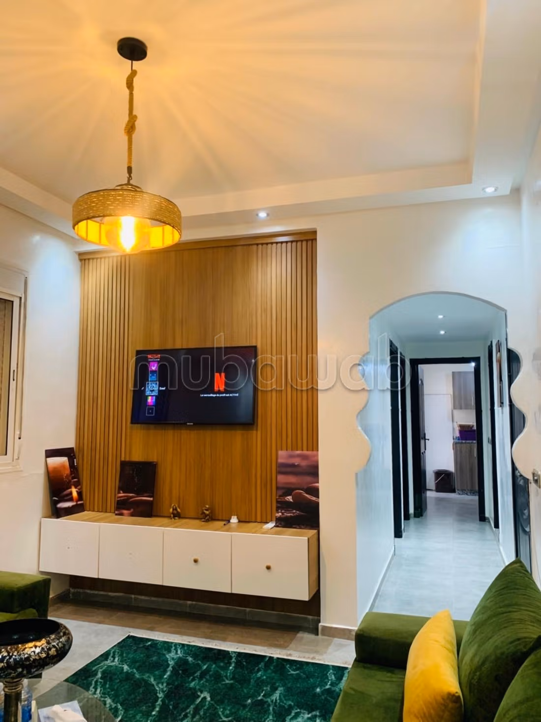 Appartamento in affitto a Hay Mabrouka. Superficie 62 m². Ben arredato