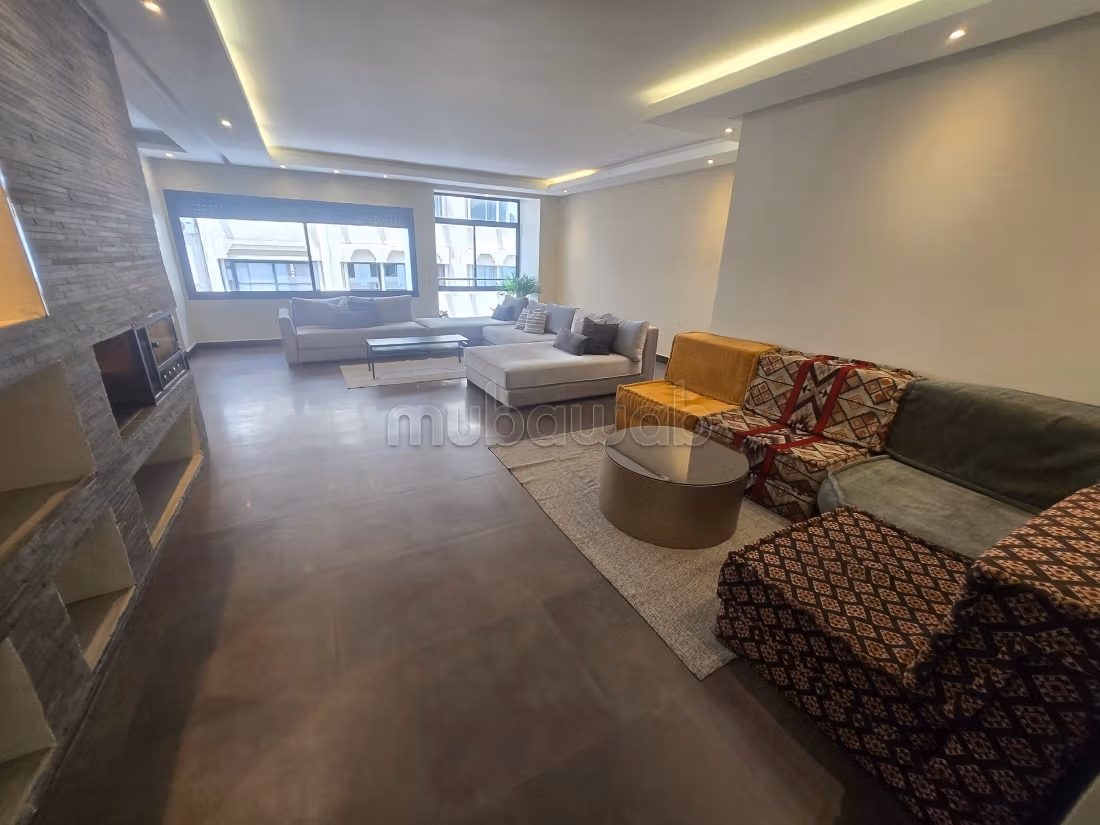 Très bel appartement en location à Racine. 
3 pièces. 
Meublé — 2