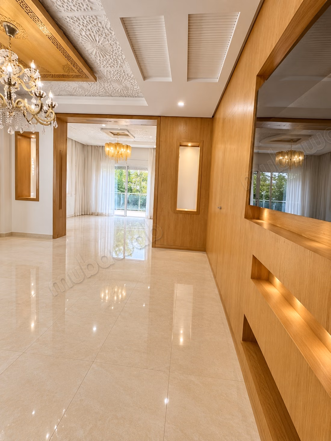 Villa vide à louer au cœur du quartier administratif Hassan – Rabat