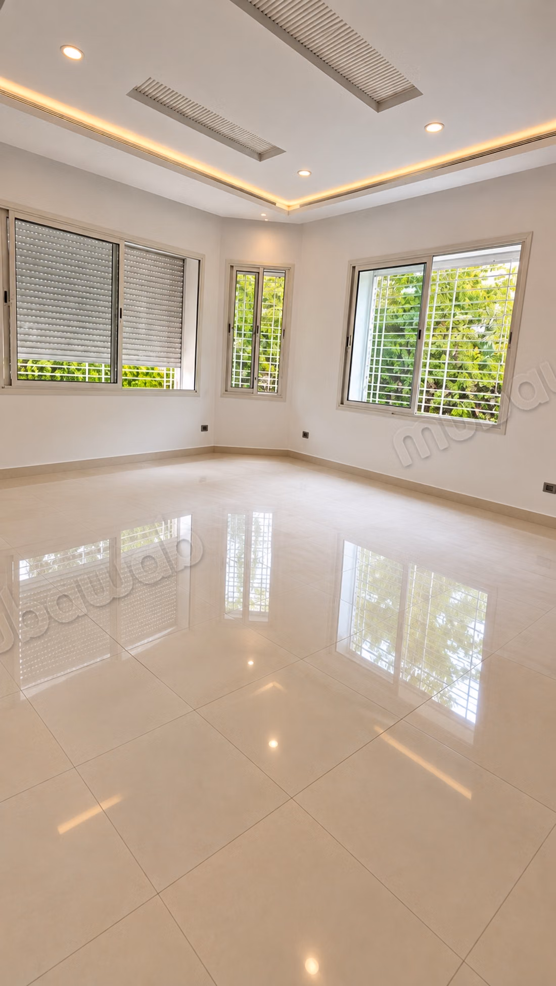 Villa vide à louer au cœur du quartier administratif Hassan – Rabat
