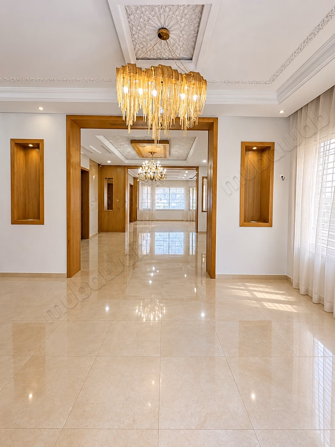 Villa vide à louer au cœur du quartier administratif Hassan – Rabat