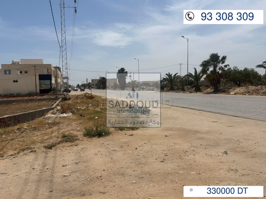 Terrain 860m à vendre – Route saltnia Km 6 R2