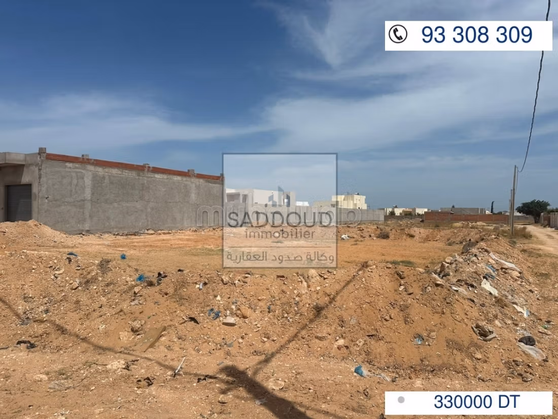 Terrain 860m à vendre – Route saltnia Km 6 R2