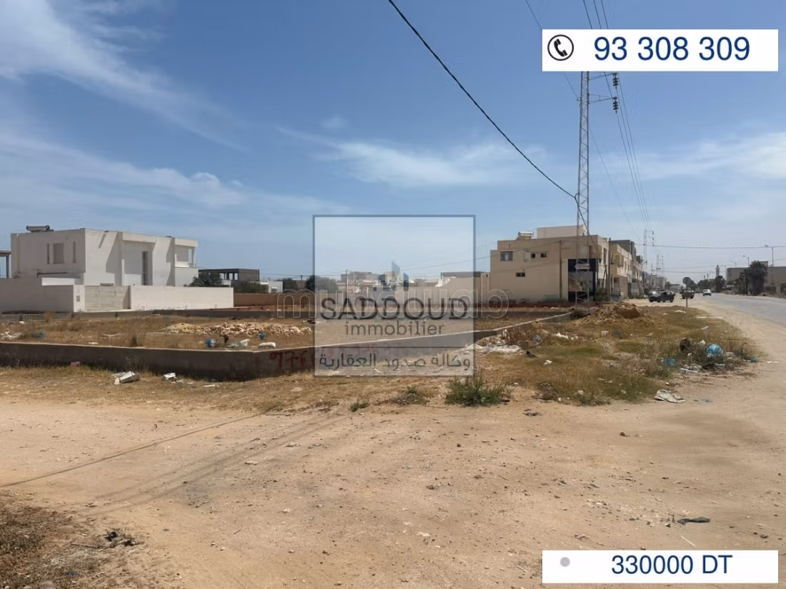 Terrain 860m à vendre – Route saltnia Km 6 R2