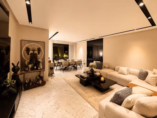 Muy bonito apartamento en alquiler en Maârif. 3 hermosos dormitorios. Bien amueblado