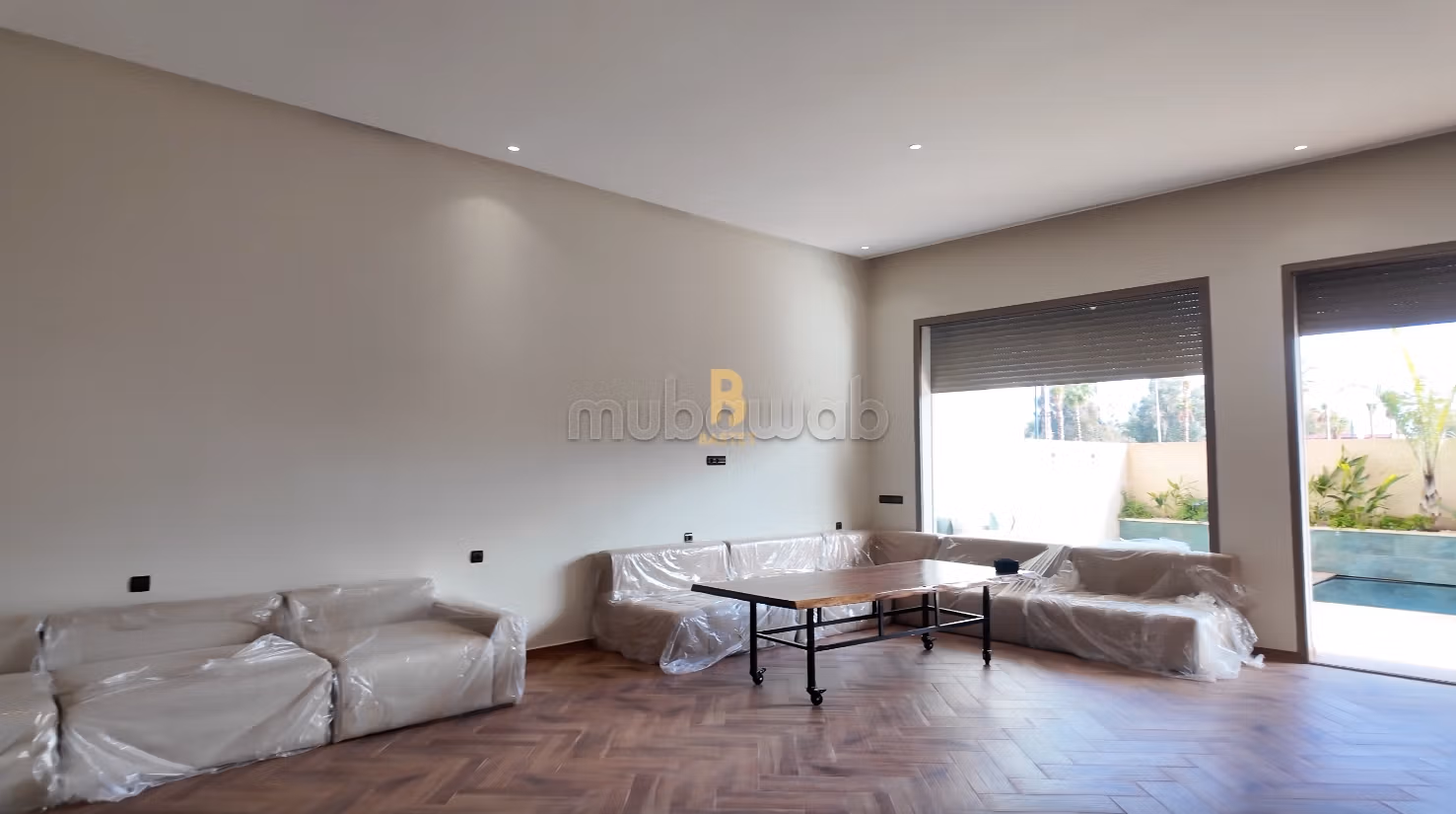 Villa recently built by the owner