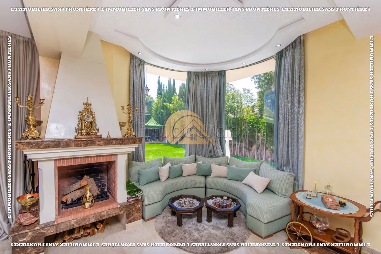Villa arredata con giardino e piscina privata in vendita a Targa, Marrakech