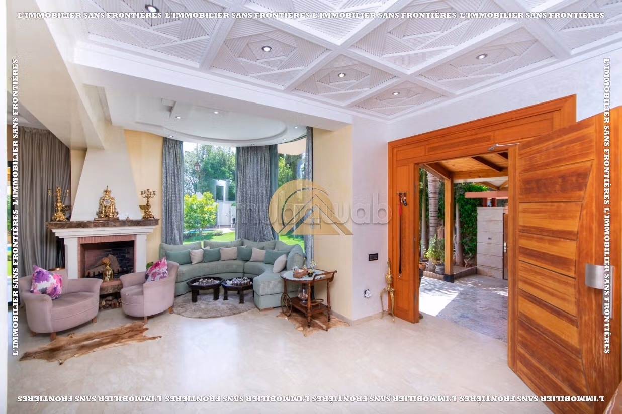 Villa arredata con giardino e piscina privata in vendita a Targa, Marrakech