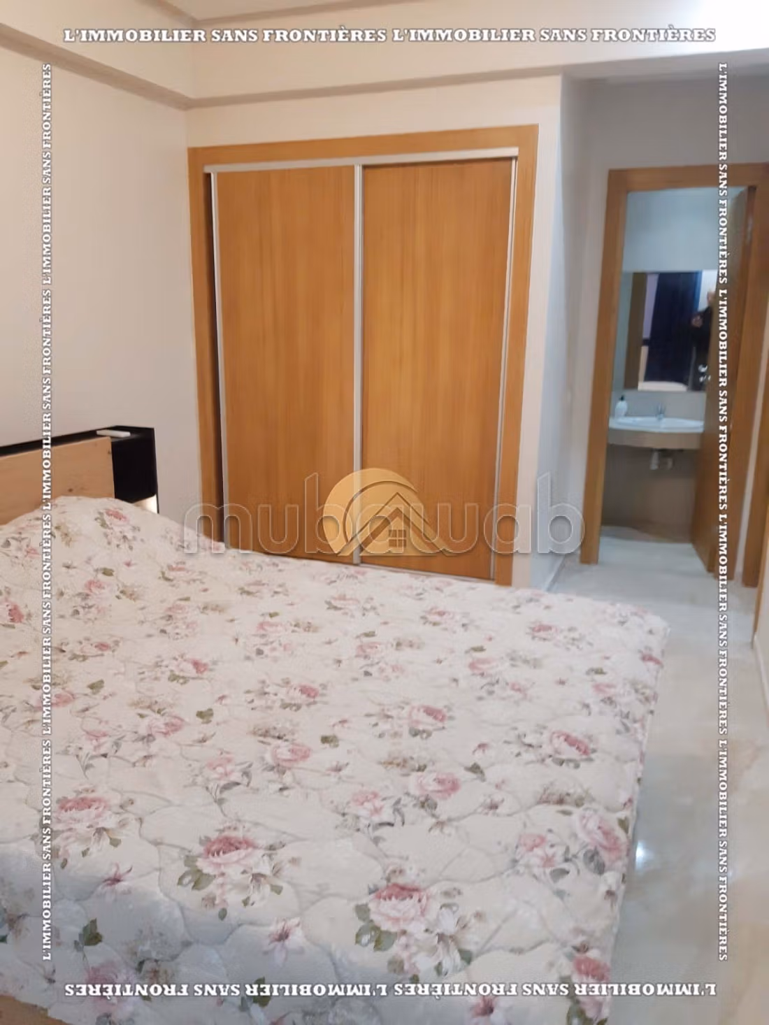 Appartement meublé 72 m² à louer à Hivernage, Marrakech — piscine collective intérieure