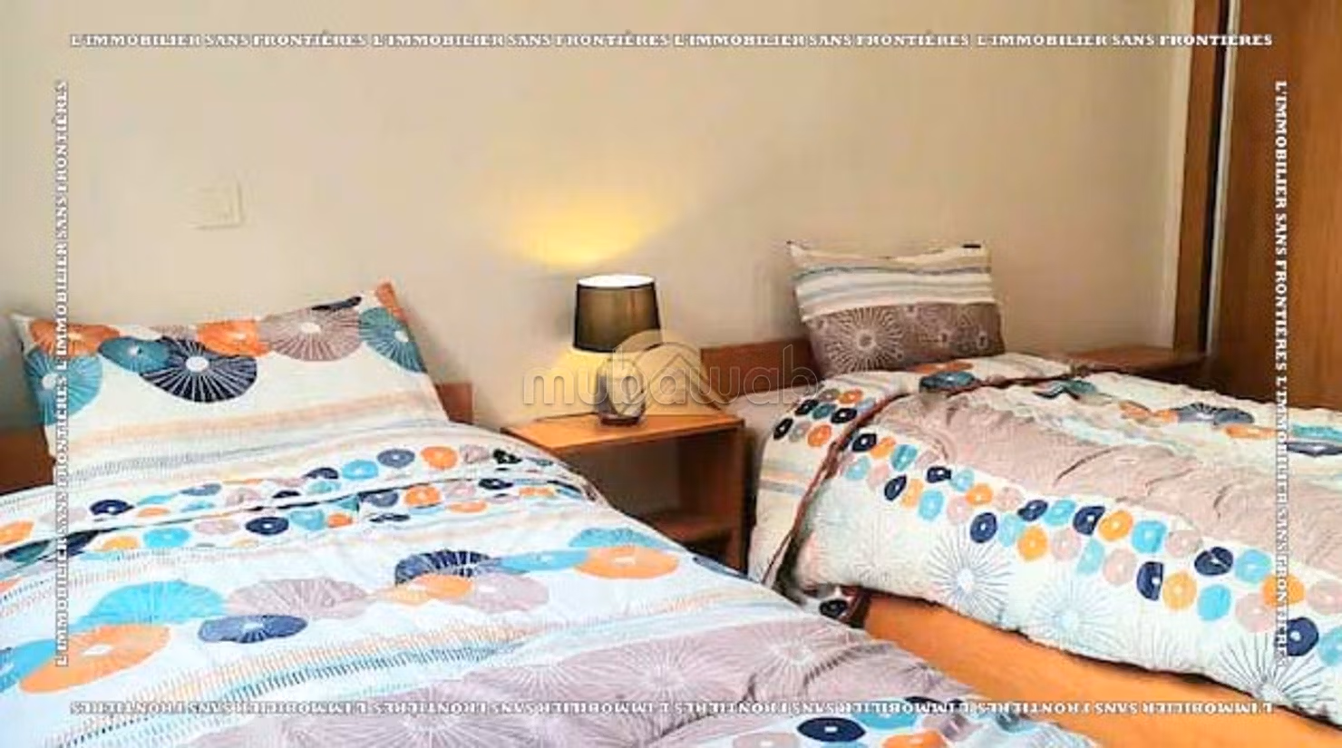 Appartement meublé 72 m² à louer à Hivernage, Marrakech — piscine collective intérieure