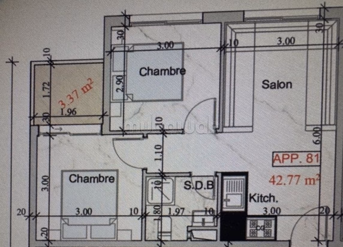 Appartement neuf 2 chambres avec piscine et salle de sport – Livraison immédiate 
3 min de la gare — 4
