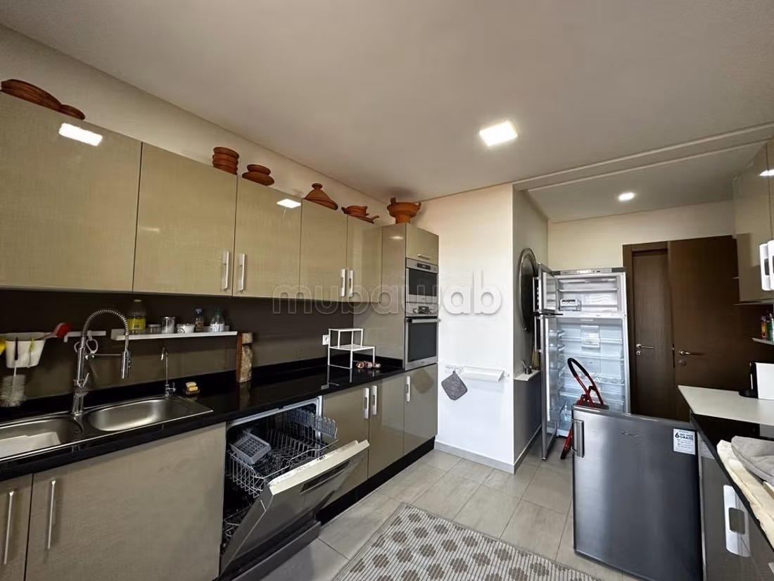 Appartamento molto bello da affittare arredato 3 camere Dar Bouazza