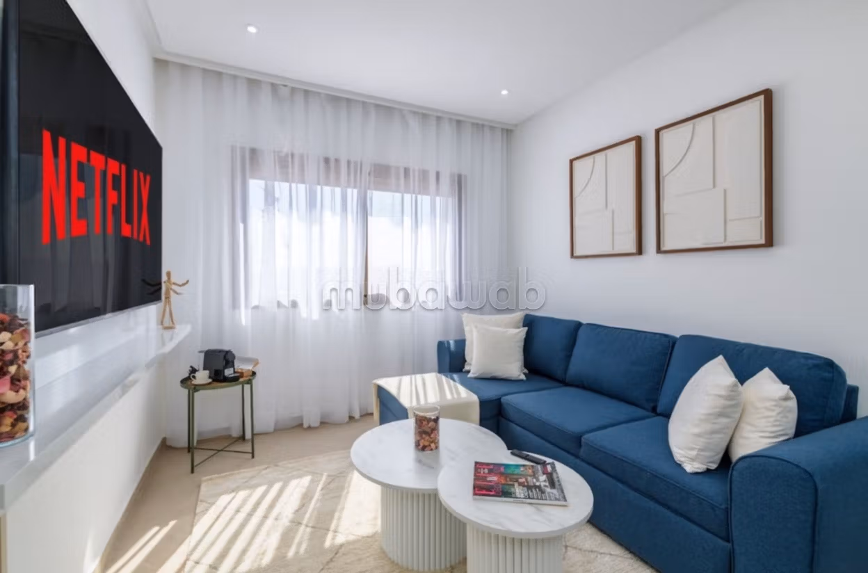 Appartement à l'achat à Guéliz.
Superficie 42 m².
Bien meublé