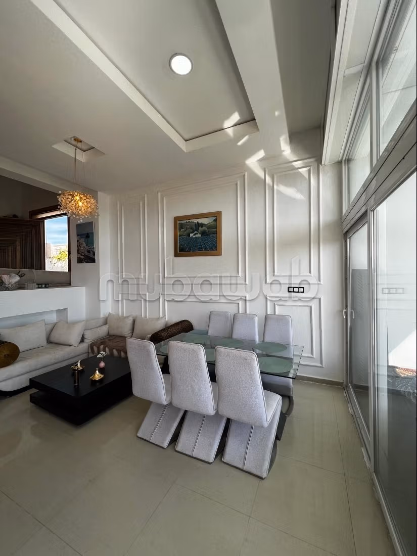 Luxury villas and houses for rent in Manar. 4 beautiful rooms. Safe residence equipped with satellite channel reception system.