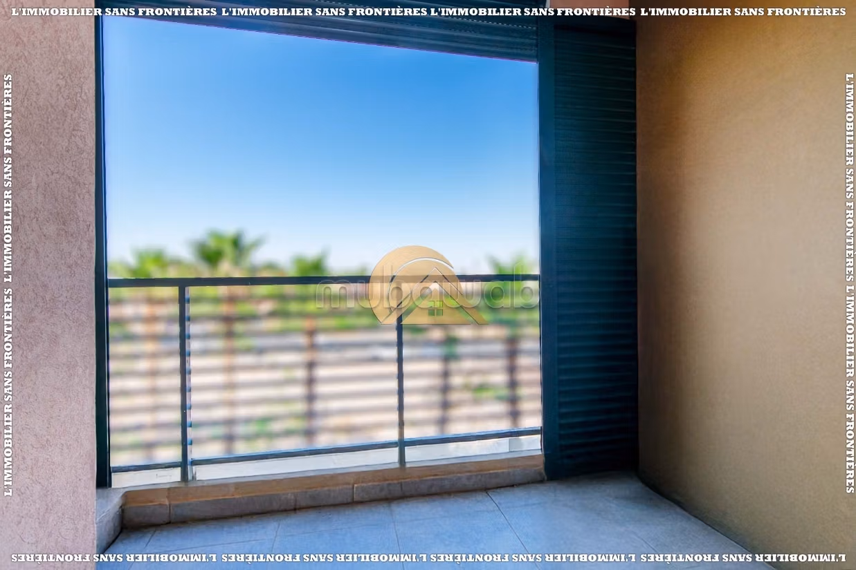 Appartement meublé 90 m² à louer à Targa, Marrakech — piscine collective