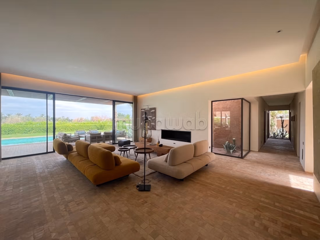 Villa fairmont residence front de golf marrakech