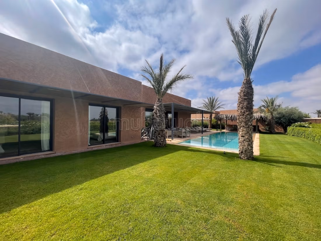 Villa fairmont residence front de golf marrakech