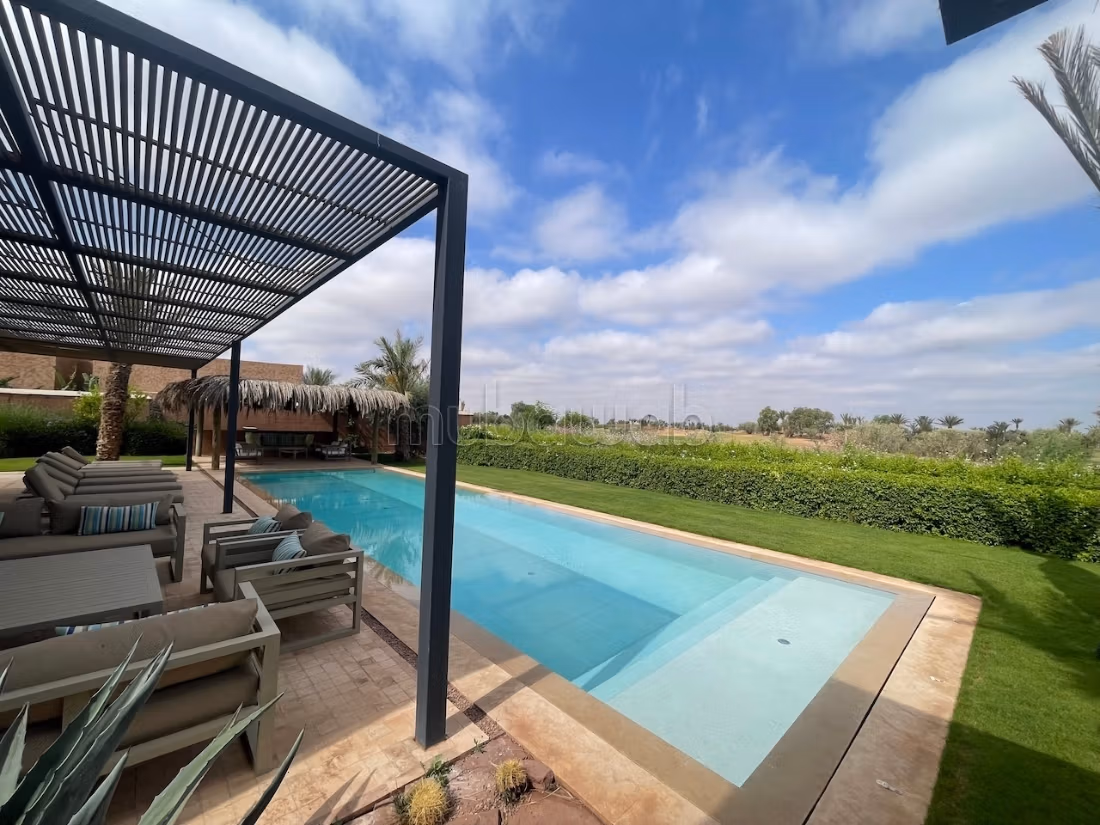 Villa fairmont residence front de golf marrakech