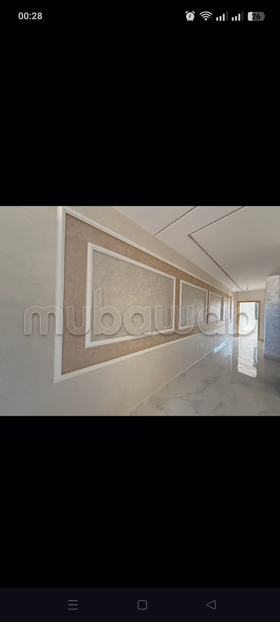 Appartement incroyable à vendre à Saidia. 2 chambres merveilleuses. Un emplacement magnifique surplombant la mer, porte sécurisée.