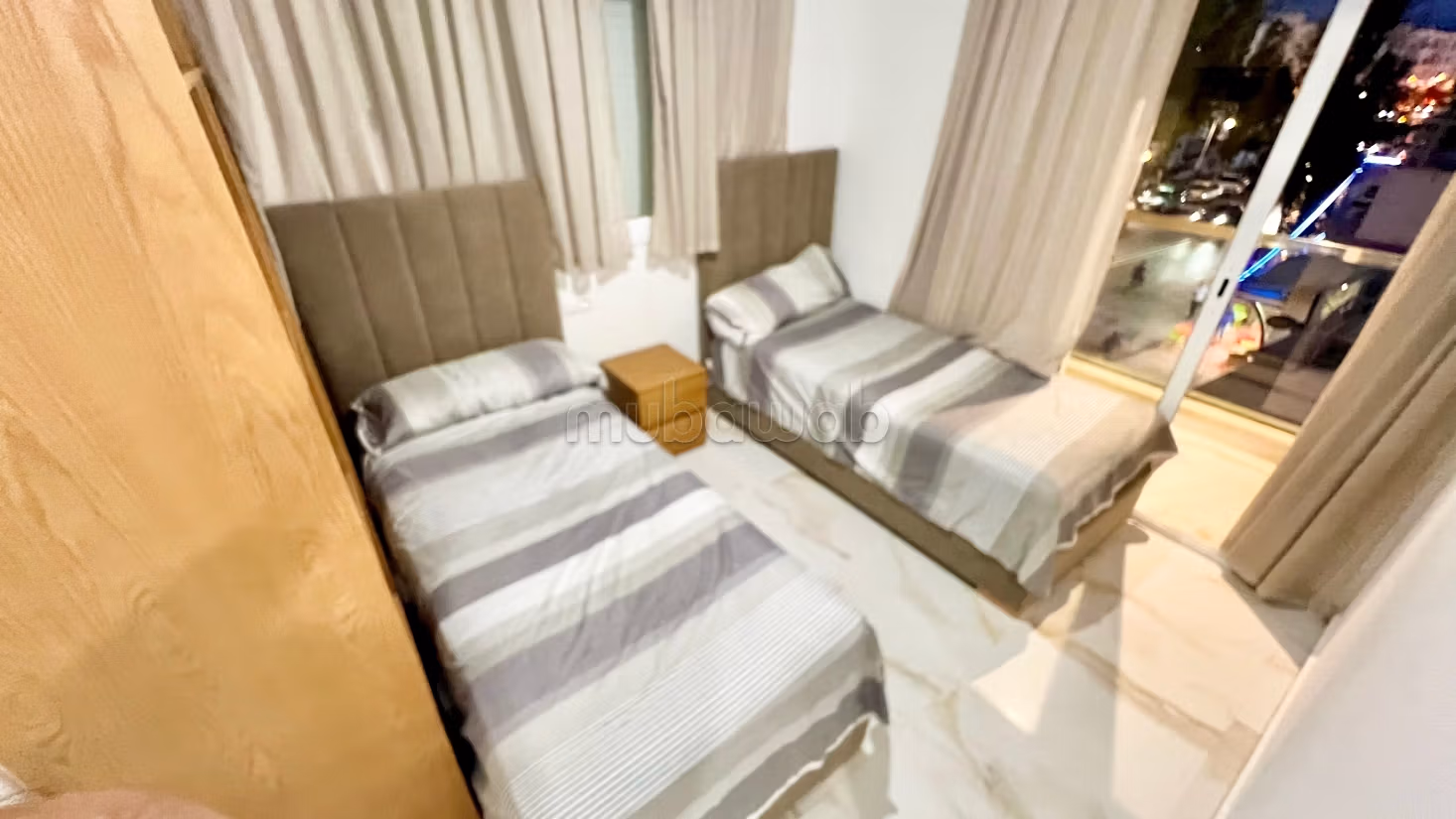 Apartments for rent in Martil. 2 comfortable rooms. Spacious European lounge