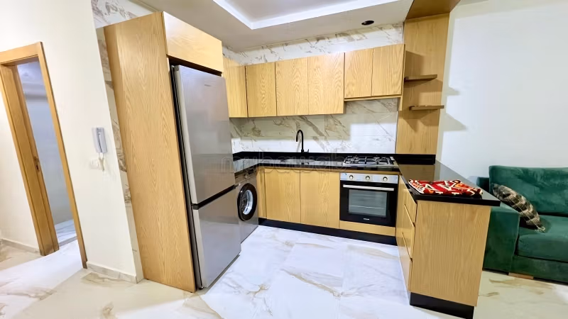 Apartments for rent in Martil. 2 comfortable rooms. Spacious European lounge