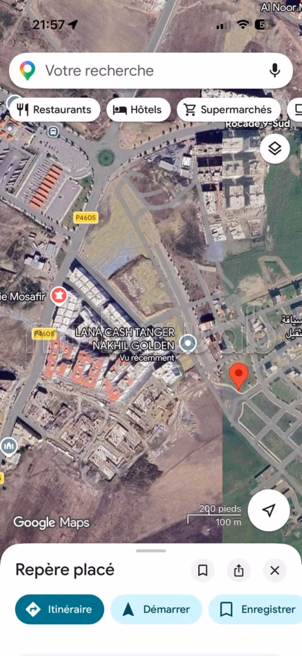 Vente terrain r5 superfecie 341 m²