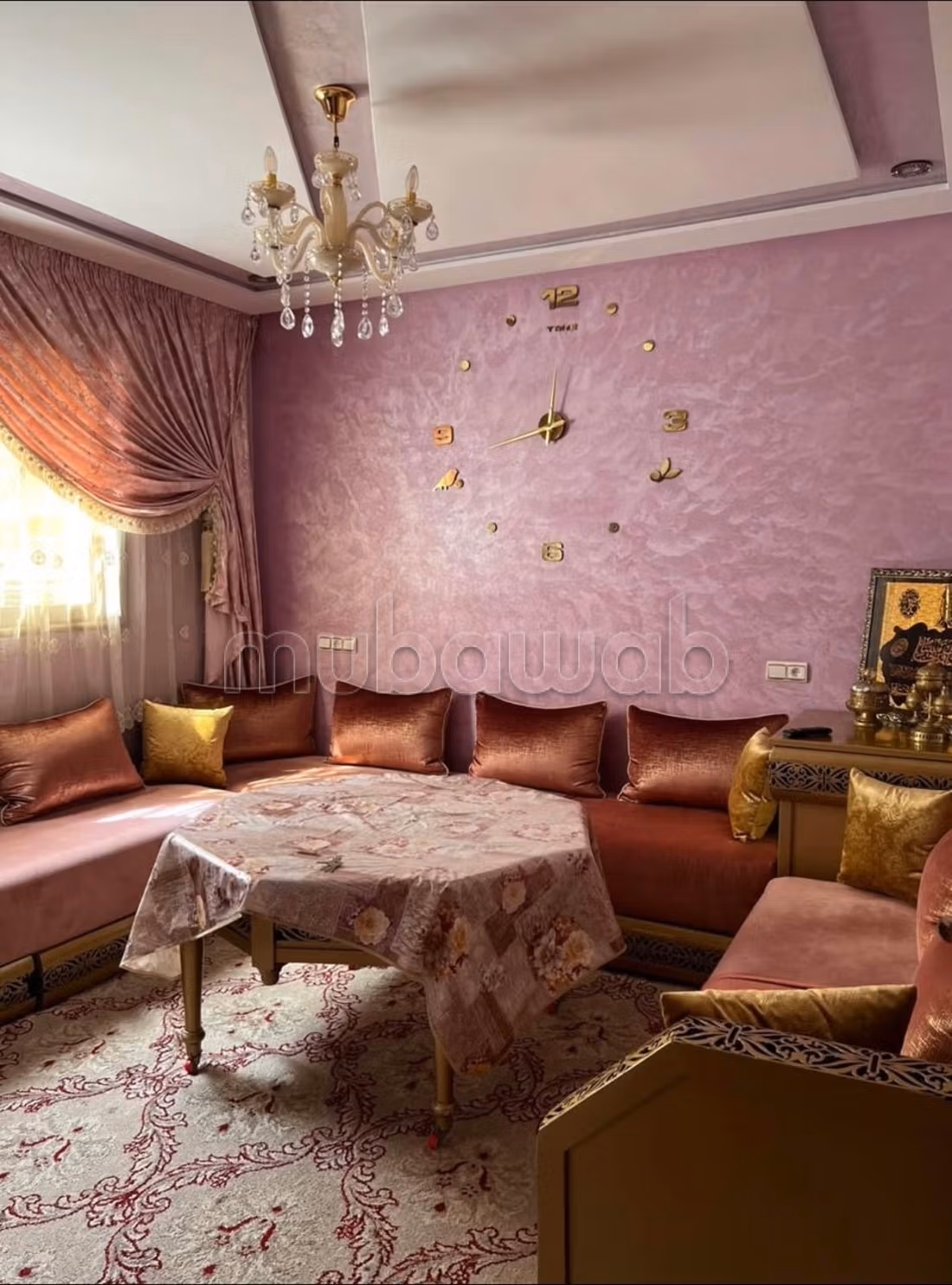 Appartement à louer à Marjane. 
3 pièces confortables. 
Bien meublé