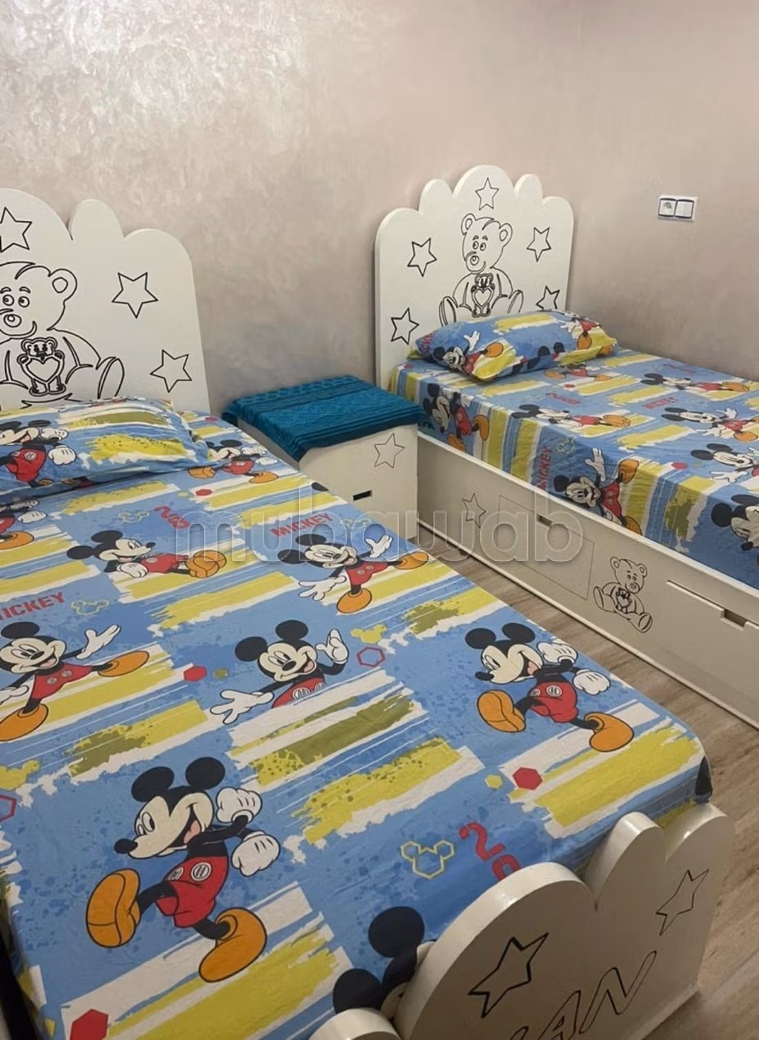 Appartement à louer à Marjane. 
3 pièces confortables. 
Bien meublé