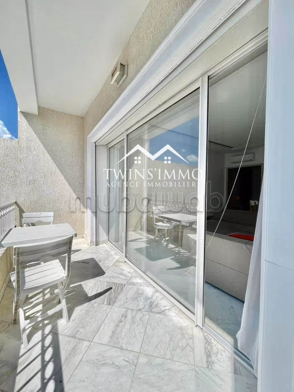 Appartement S2 vide ou meublé à La Marsa Ville