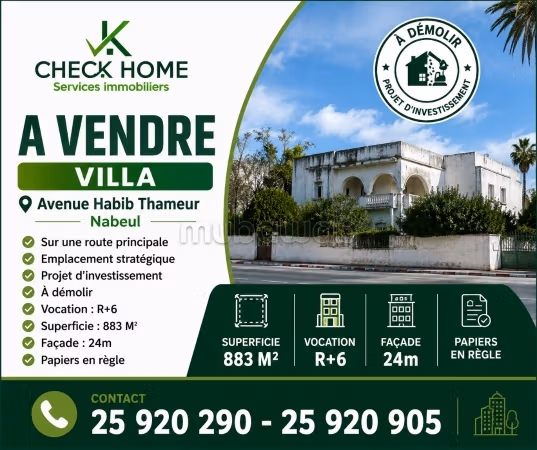 Projet d'investissement R6 sur route principale