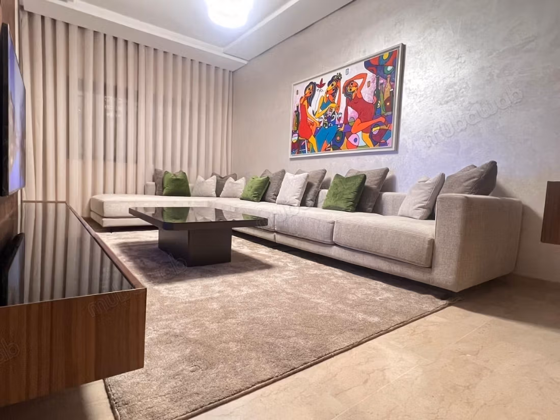 Magnificent Apartment 54 m² for sale on Route de Safi in Marrakech. 1 bedroom. Secure residence with swimming pool