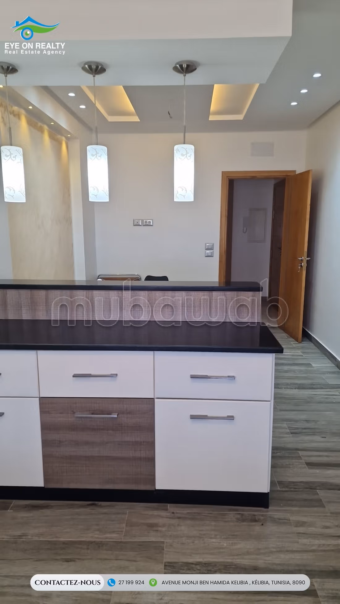 Appartement S4 à Kélibia avec 2 garages
