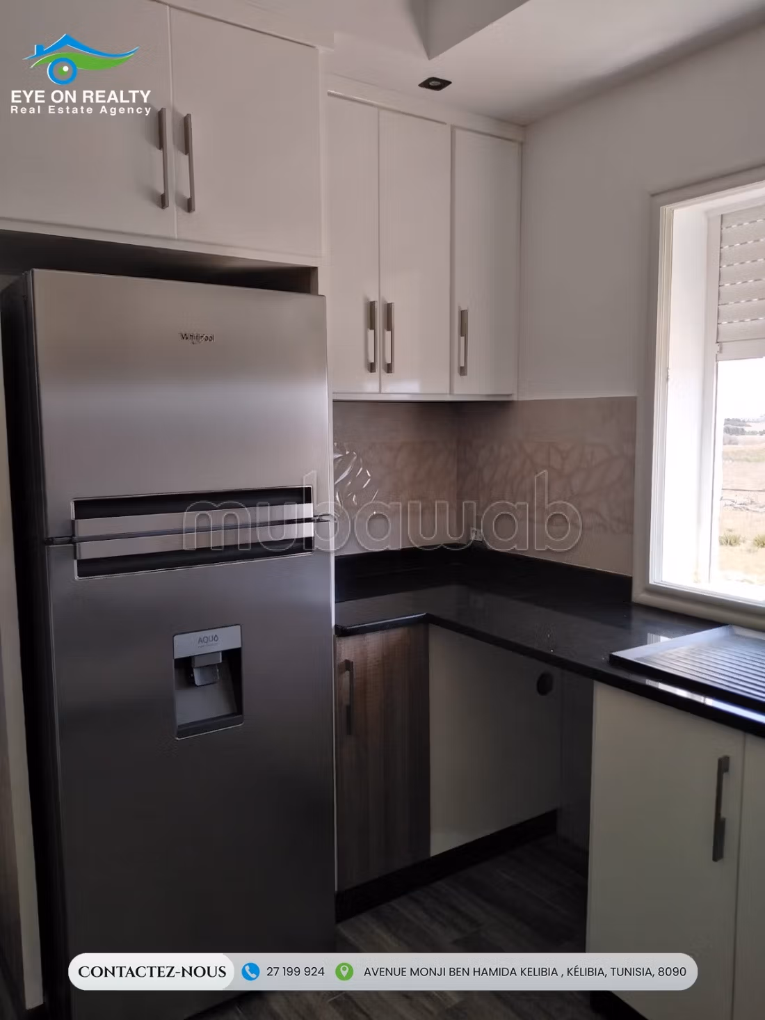 Appartement S4 à Kélibia avec 2 garages