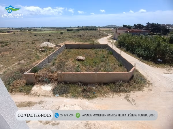 Terrain de 291m² à Kélibia