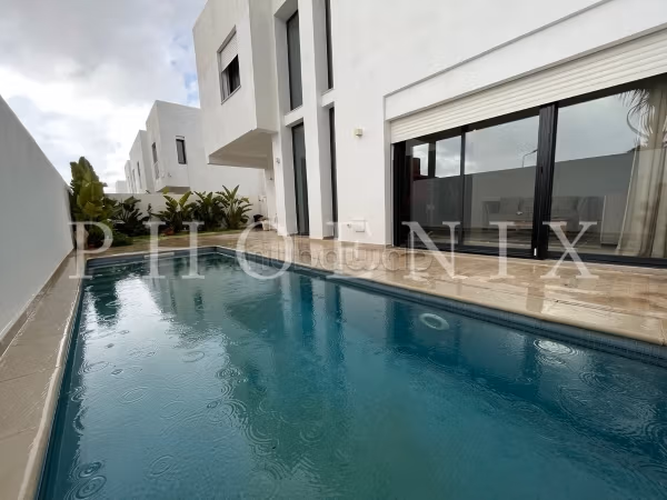 Modern Villa S3 with Pool in La Soukra