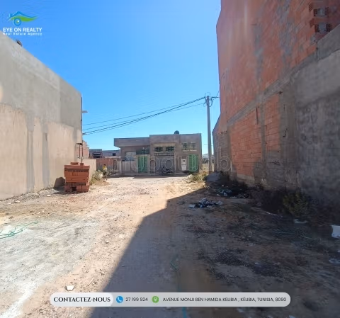 161m² land in Kélibia